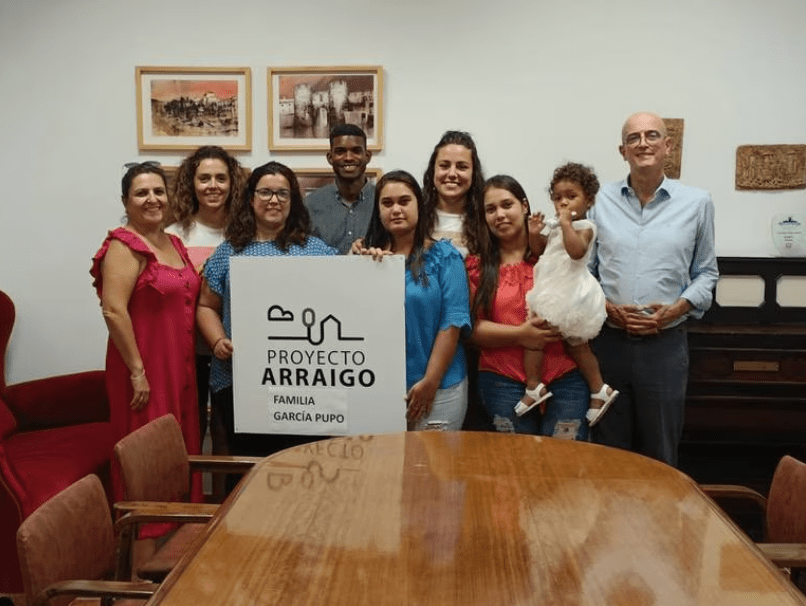 Belmonte recibe a dos nuevas familias gracias al Proyecto Arraigo
